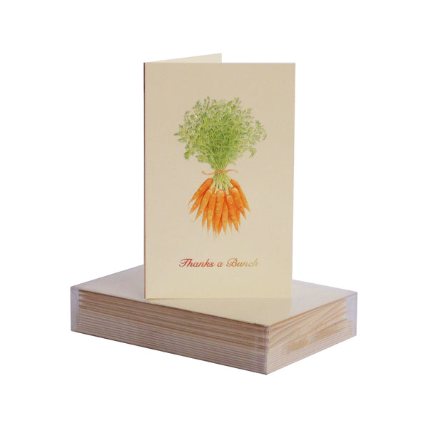 Carrots Thanks A Bunch Boxed Mini Note