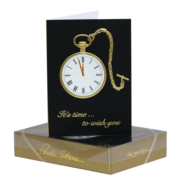 Pocket Watch on Black