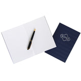 Notes (Navy) Full Size Notebook