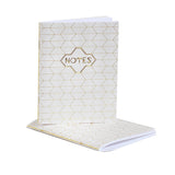 Notes (Silver Check) Pocket Notebook