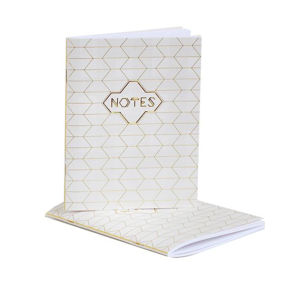 Notes (Silver Check) Pocket Notebook