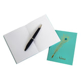 Peacock Quill Pocket Notebook