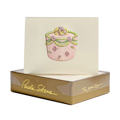 Pansy Birthday Cake