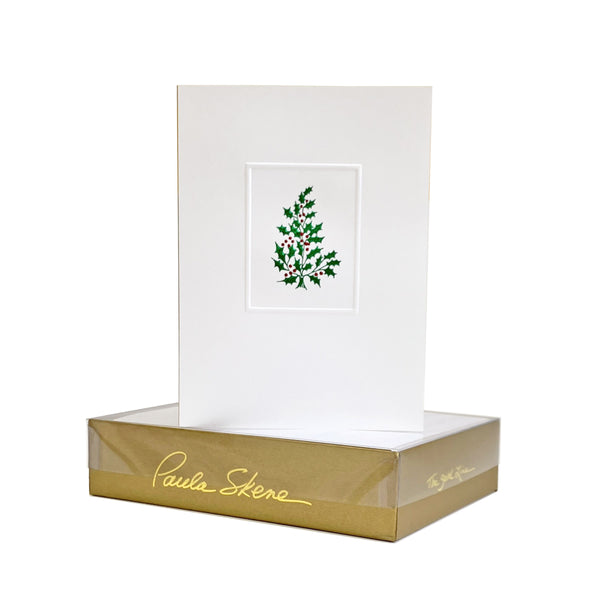 Framed Holly Branch