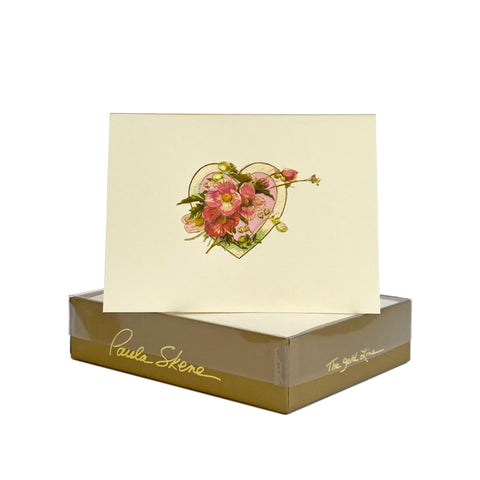 Hearts & Flowers - Anniversary Greeting Card