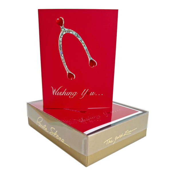 Wish Bone - Valentine's Day Card