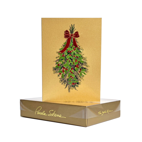 Festive Foiled Holiday Greens