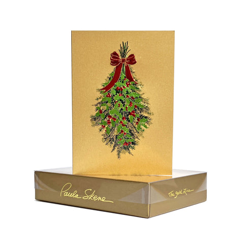 Festive Foiled Holiday Greens