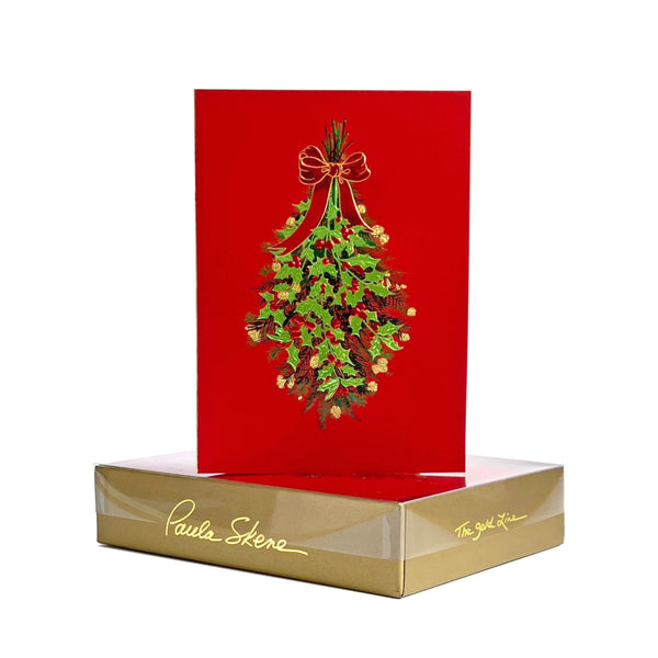 Festive Foiled Holiday Greens