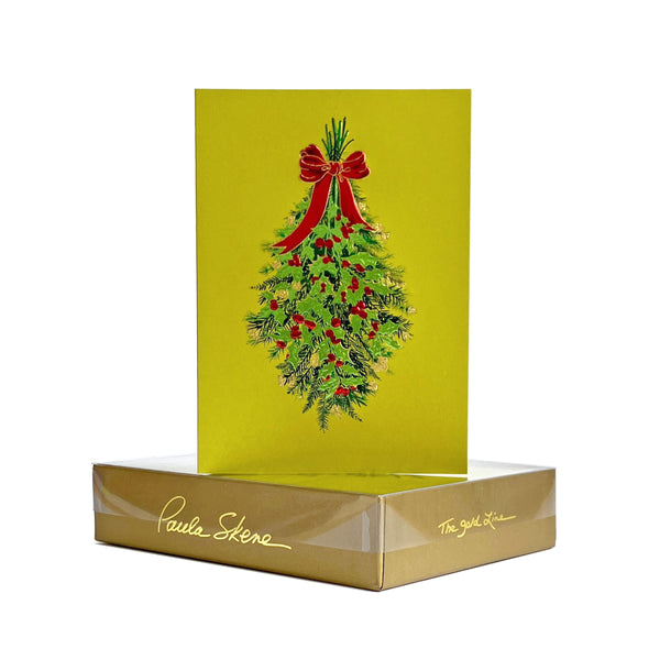 Festive Foiled Holiday Greens