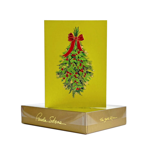 Festive Foiled Holiday Greens