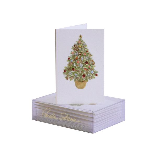 Tree in Pot Enclosure Cards