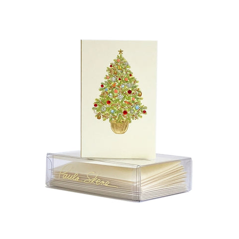 Tree in Pot Enclosure Cards
