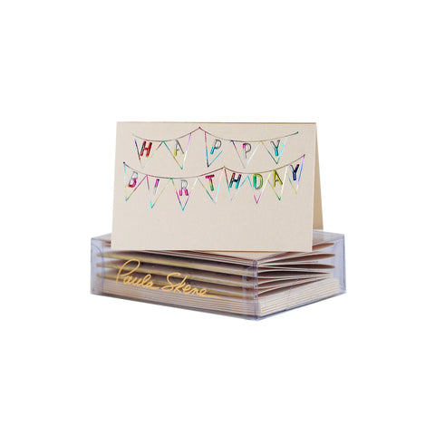 Birthday Bunting Enclosure Card