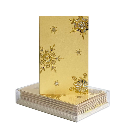 Snowflake Medley Boxed Mini Note