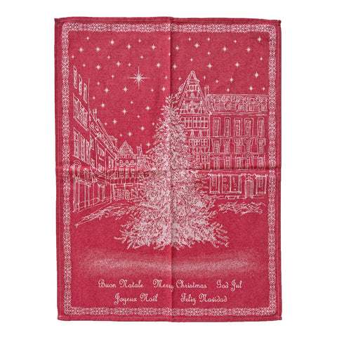 Christmas Village Kitchen Towel