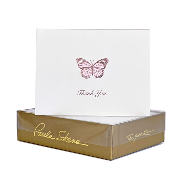 Mini Butterfly - Thank You Greeting Card