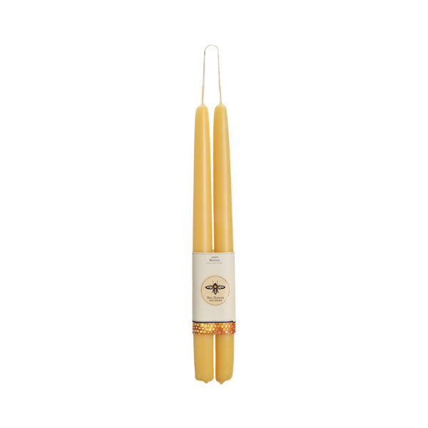 Big Dipper Wax Works Pure Beeswax Taper Candles - Natural