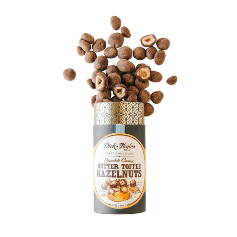 Dick Taylor Chocolate Coated Butter Toffee Hazelnuts