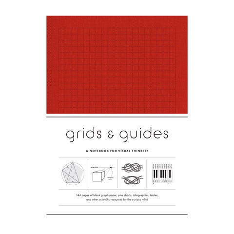 Grids & Guides Notebook (Red)