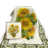 Sunflower Kitchen Towel & Card Set