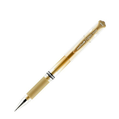 Mitsubishi Pencil Uniball Signo Gel Impact Pen - Gold