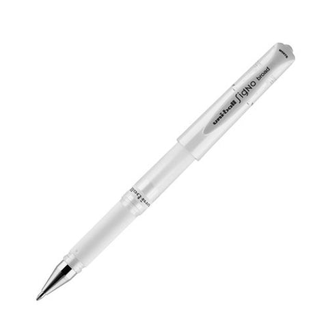 Mitsubishi Pencil Uniball Signo Gel Impact Pen - White