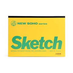 鉛筆画「One summer morning」　B5大サイズ new-soho-series-sketchbook-