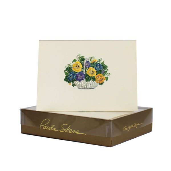 Pansy Basket