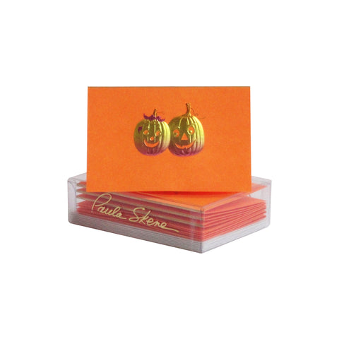 Pumpkin Duo Enclosure Cards