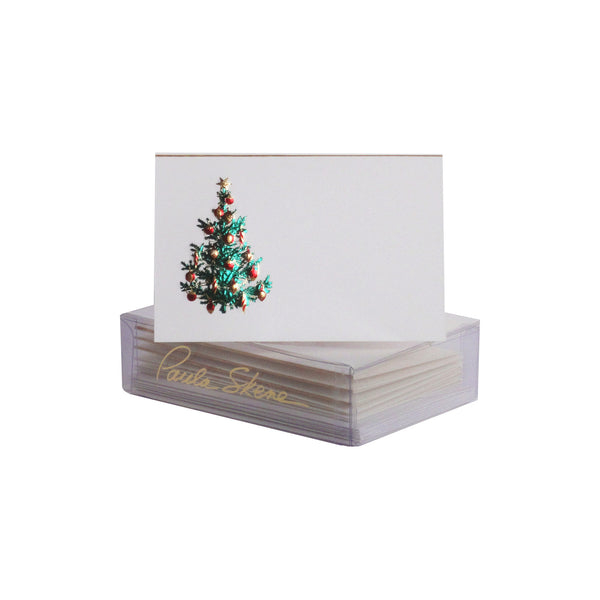 Christmas Tree Enclosure Cards