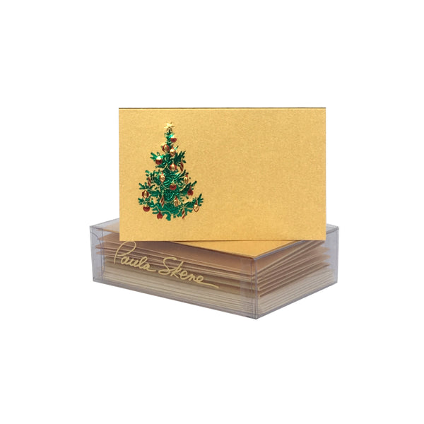 Christmas Tree Enclosure Cards