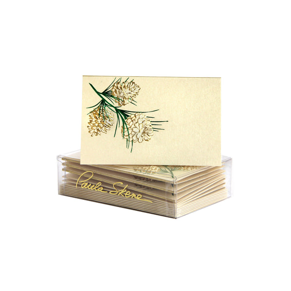 Pine Cone Enclosure Cards