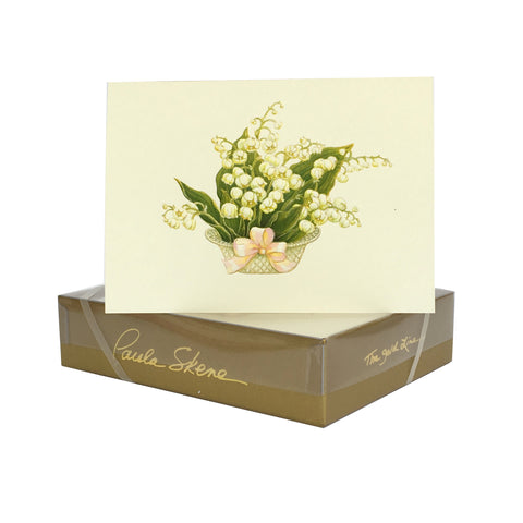 Lily Basket - Wedding Greeting Card