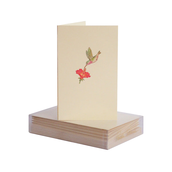 Hummingbird Boxed Mini Note