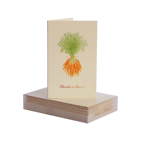 Carrots Thanks A Bunch Boxed Mini Note