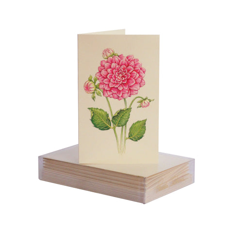Dahlia Boxed Mini Note