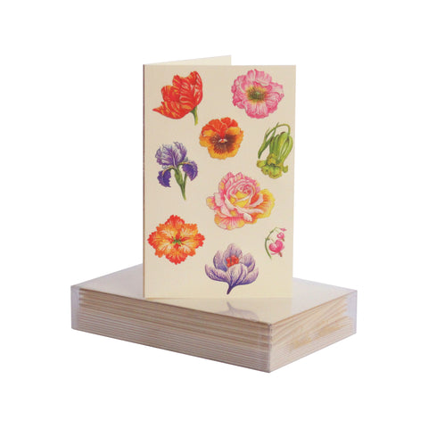 Floral Pattern Boxed Mini Note