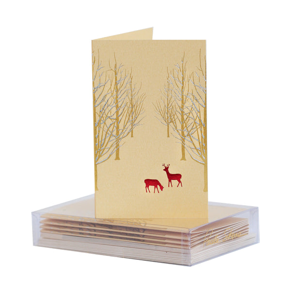 Snowy Forest Boxed Mini Note