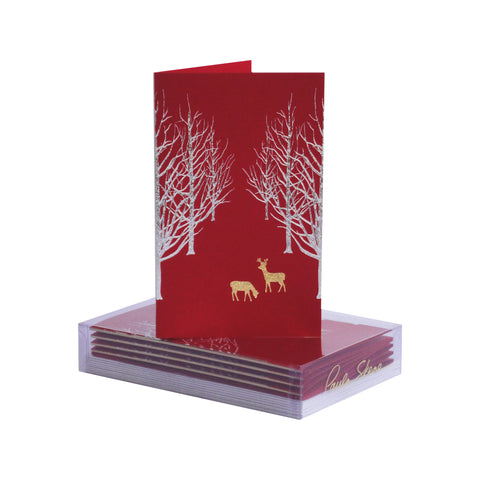 Snowy Forest Boxed Mini Note