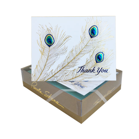 Peacock Trio Thank You