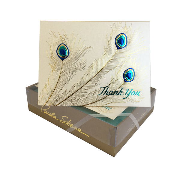 Peacock Trio Thank You
