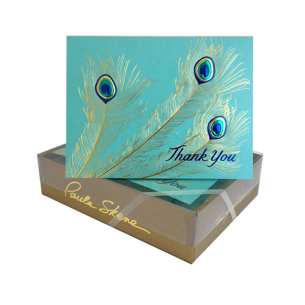 Peacock Trio Thank You