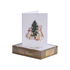 Cats Decorating Tree