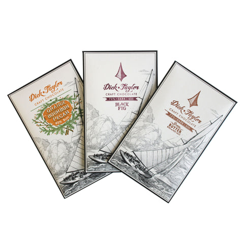 Dick Taylor Chocolate- Tasting Three Bar Gift Pack