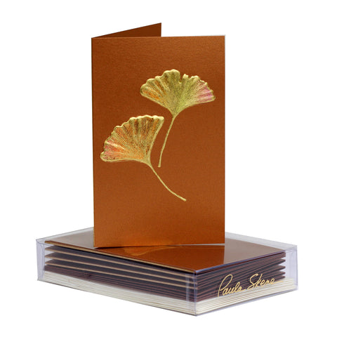 Ginkgo Boxed Mini Note