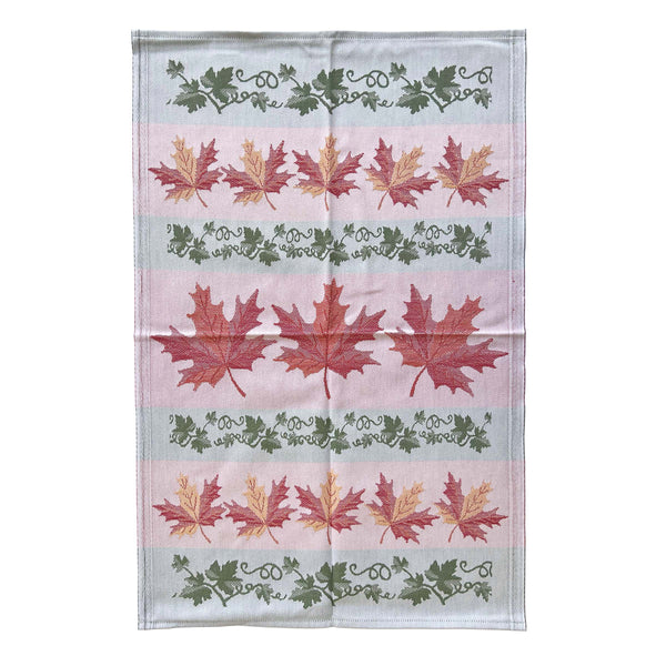 Leaf Pattern Kitchen Towel
