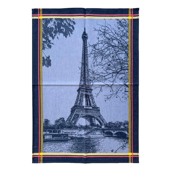 Eiffel Tower Pattern Kitchen Towel