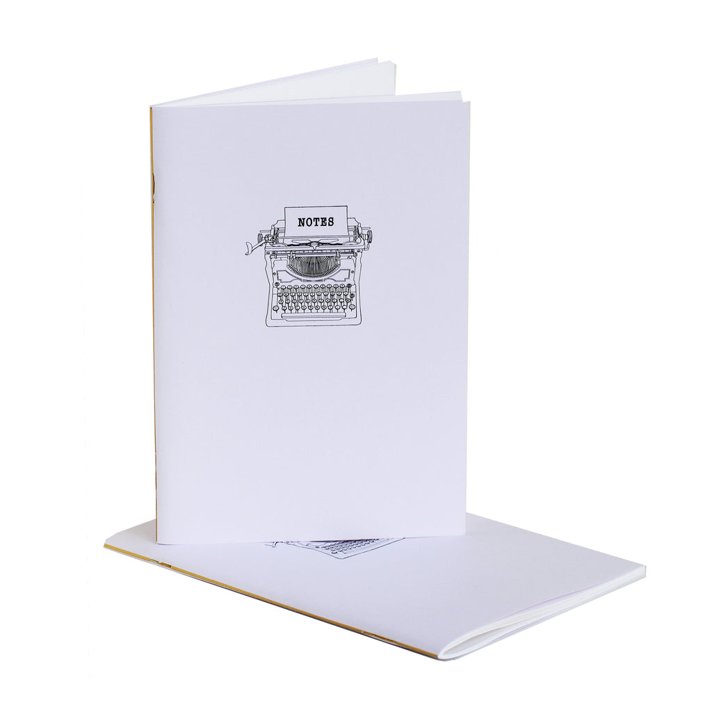Typist Notebook Typewriter Full Size Notebook – Paula Skene Designs