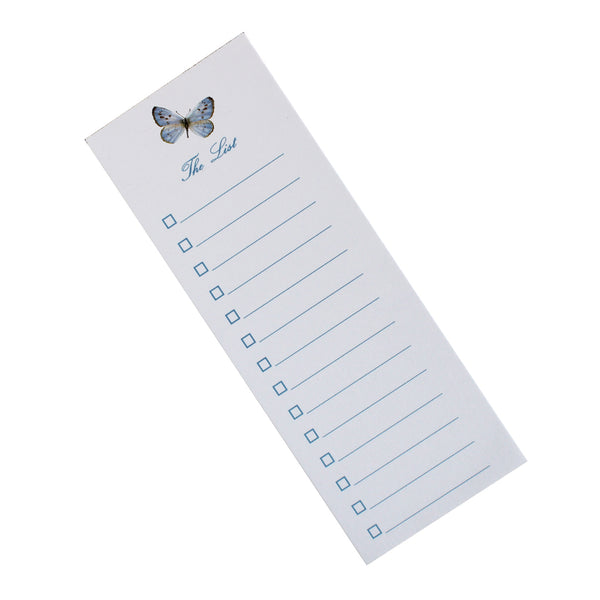 "The List" Butterfly Ultimate Notepad